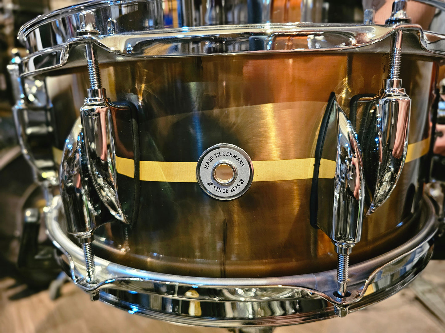 Sonor Benny Greb signature V.2 brass shell 13x5.75 snare drum