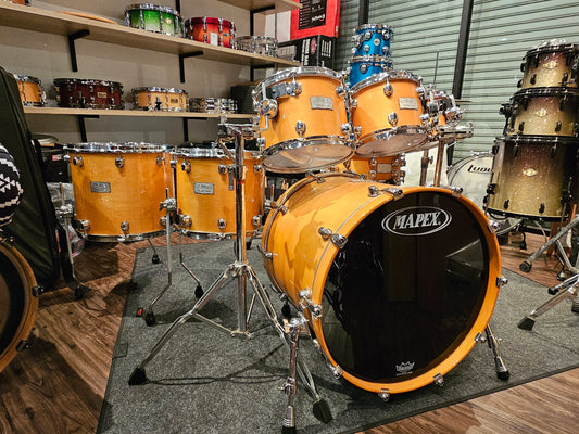 Mapex Saturn III Maple/Walnut shell 7 pcs. drums set