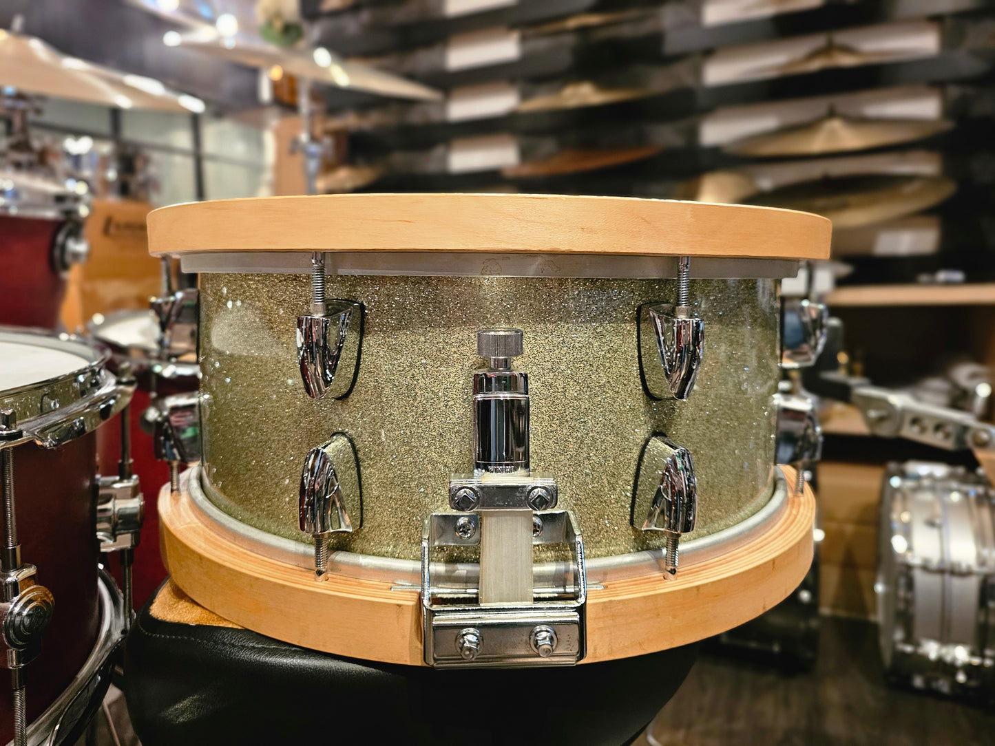 Yamaha ASD1460BC Billy Cobham signature 14x6 Maple snare drum