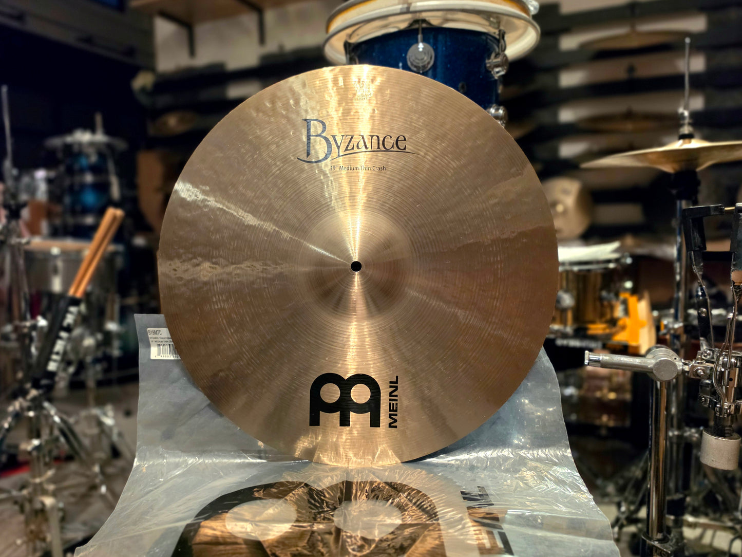 Meinl Byzance traditional medium thin crash 19"