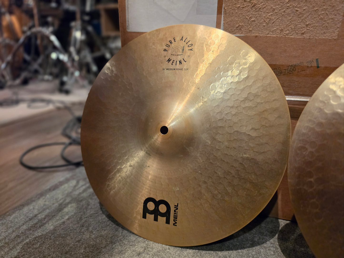 Meinl Pure alloy medium hihats 14"
