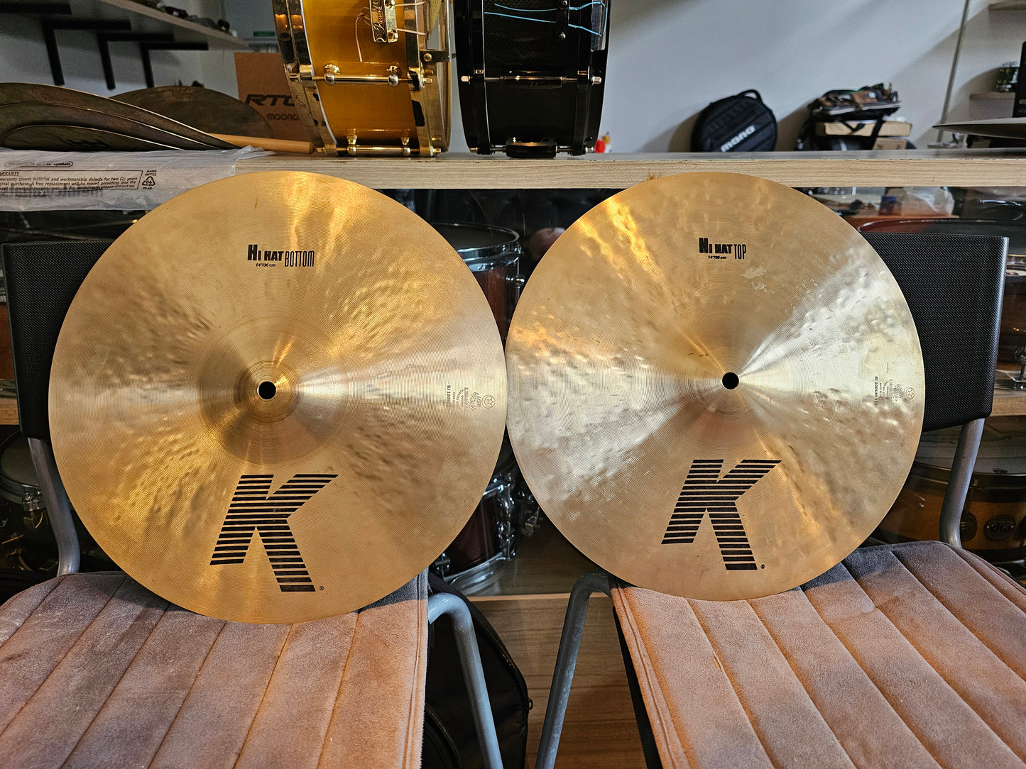 Zildjian K hihats 14"
