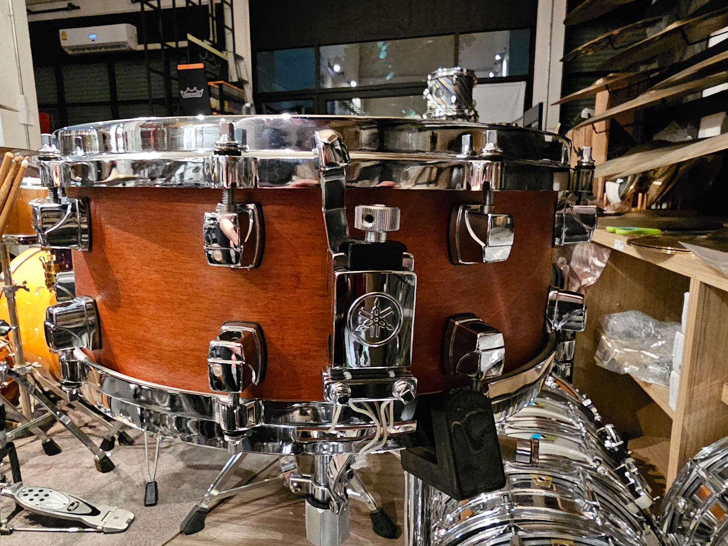 Yamaha Sensitive Maple 14x5.5 snare drum