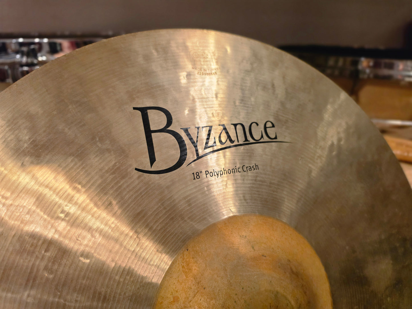 Meinl Byzance traditional Polyphonic crash 18"