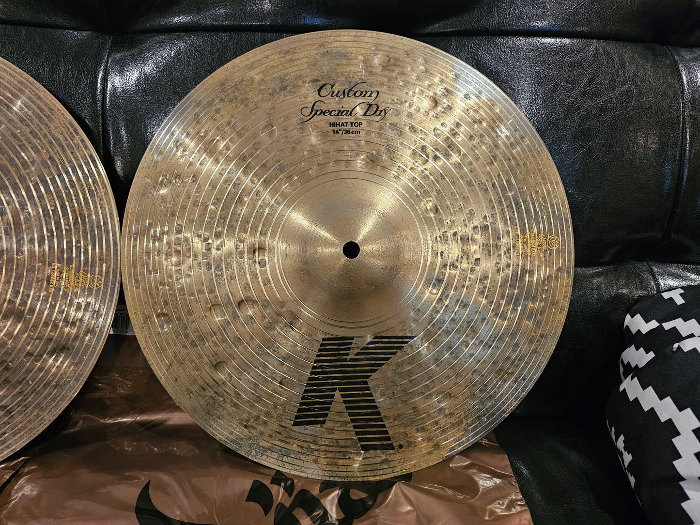 Zildjian K custom special dry hihats 14"