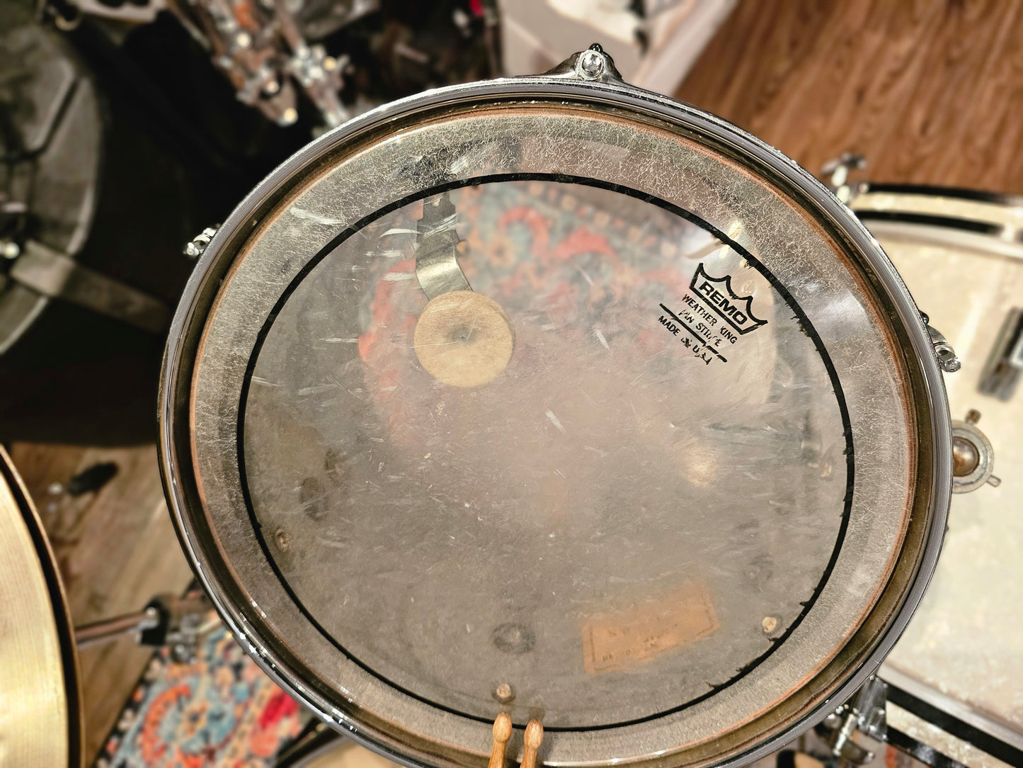 Rogers Holiday vintage 1968 WMP 3 pieces drums set