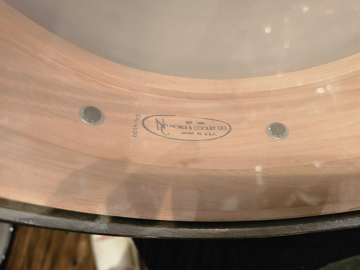 Noble & Cooley NC SS Classic Maple shell 14x3 7/8 snare drum