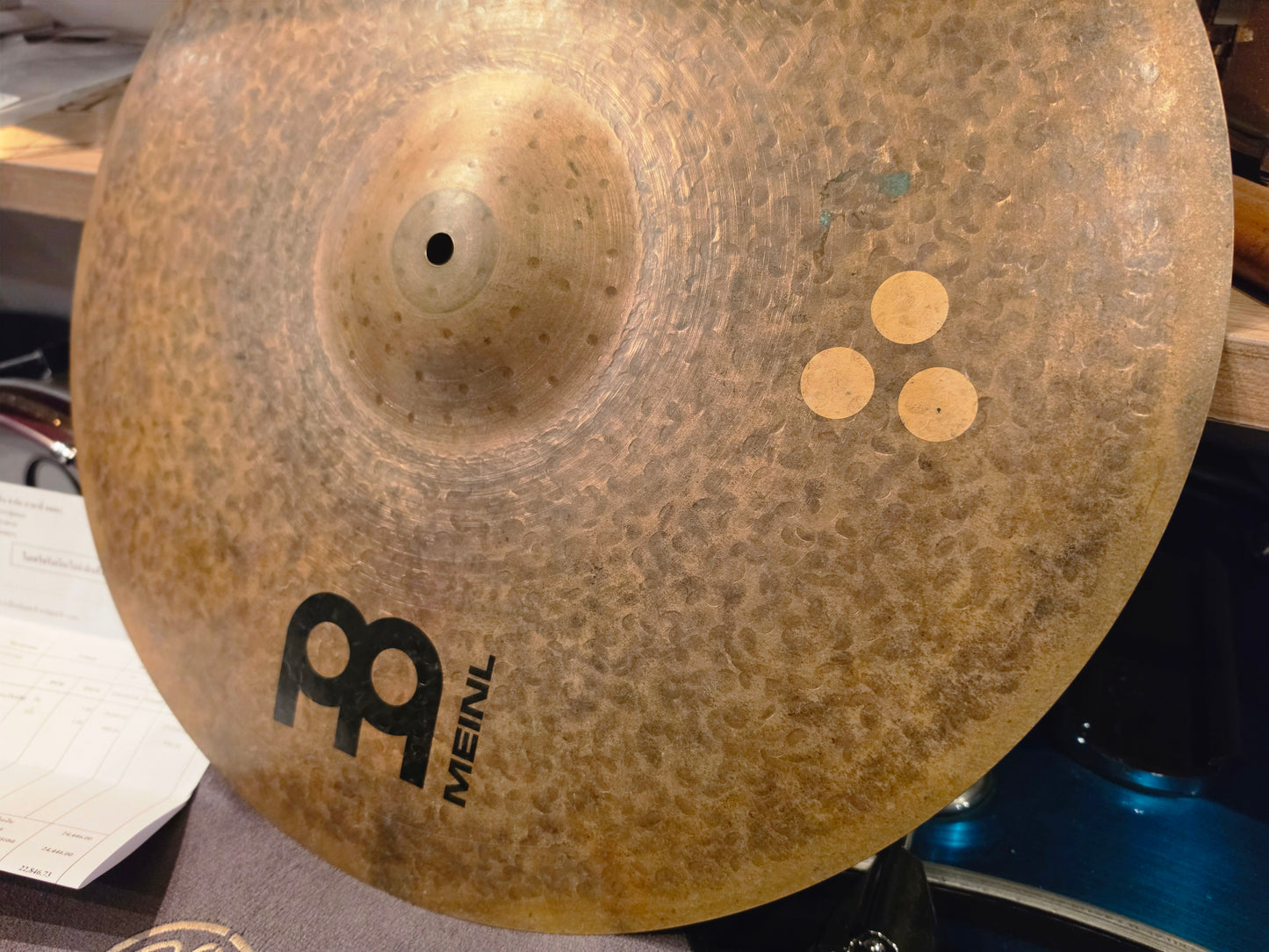 Meinl Byzance Dark Double Down Crash-Ride 21"