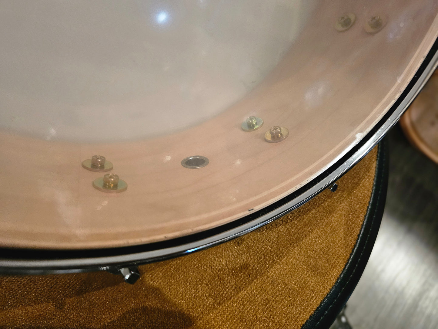 Yamaha Maple custom absolute MIJ 14x4 piccolo snare drum