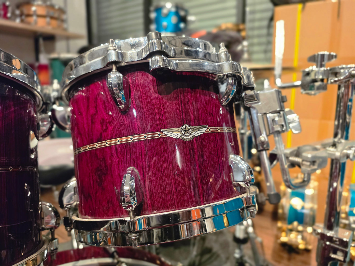 Tama Star Bubinga Dark red Cordia 5 pcs. drums set