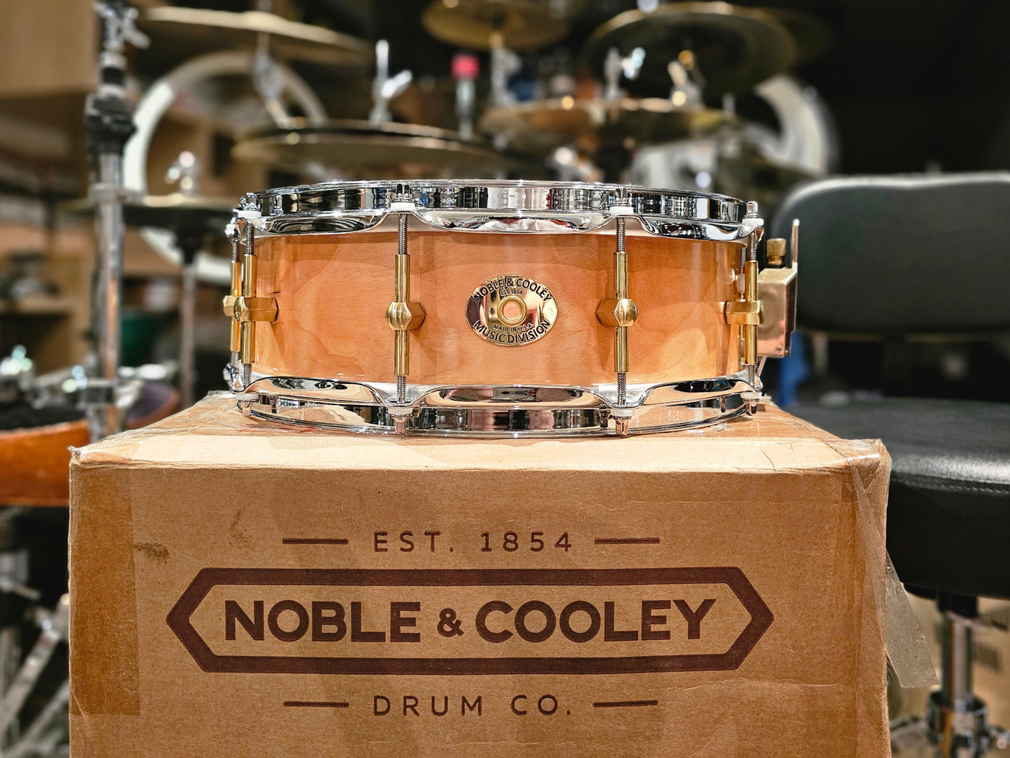 Noble & Cooley NC SS Classic Birch shell 14x5 snare drum