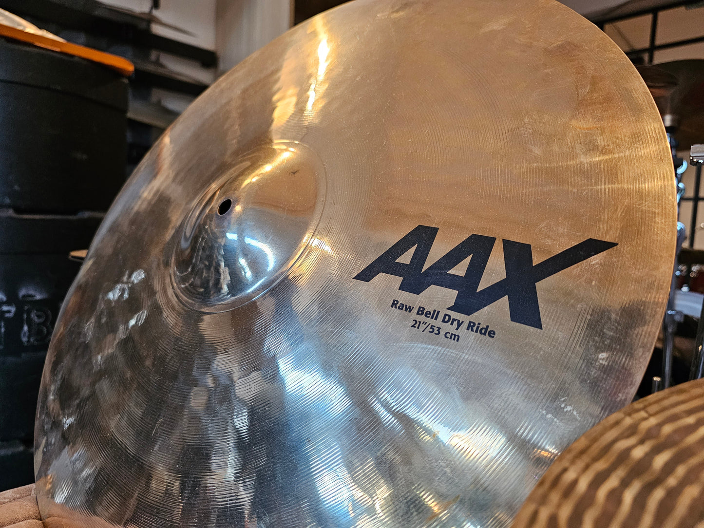 Sabian AAX raw bell dry ride 21"