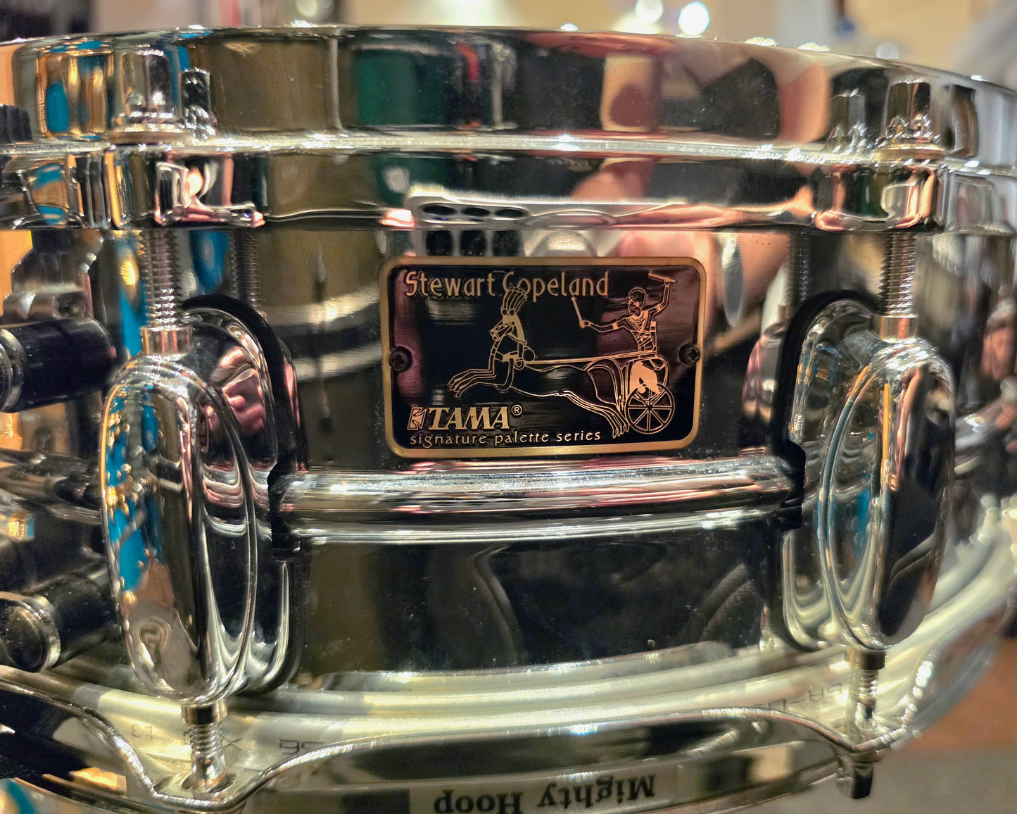 Tama Stewart Copeland signature brass shell 14x5 snare drum