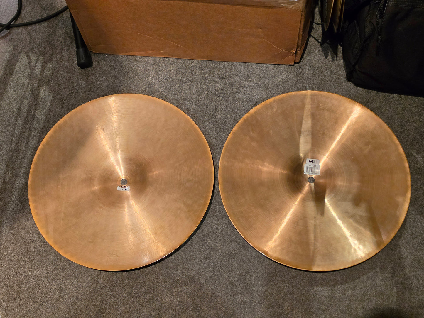 Meinl Pure alloy medium hihats 14"