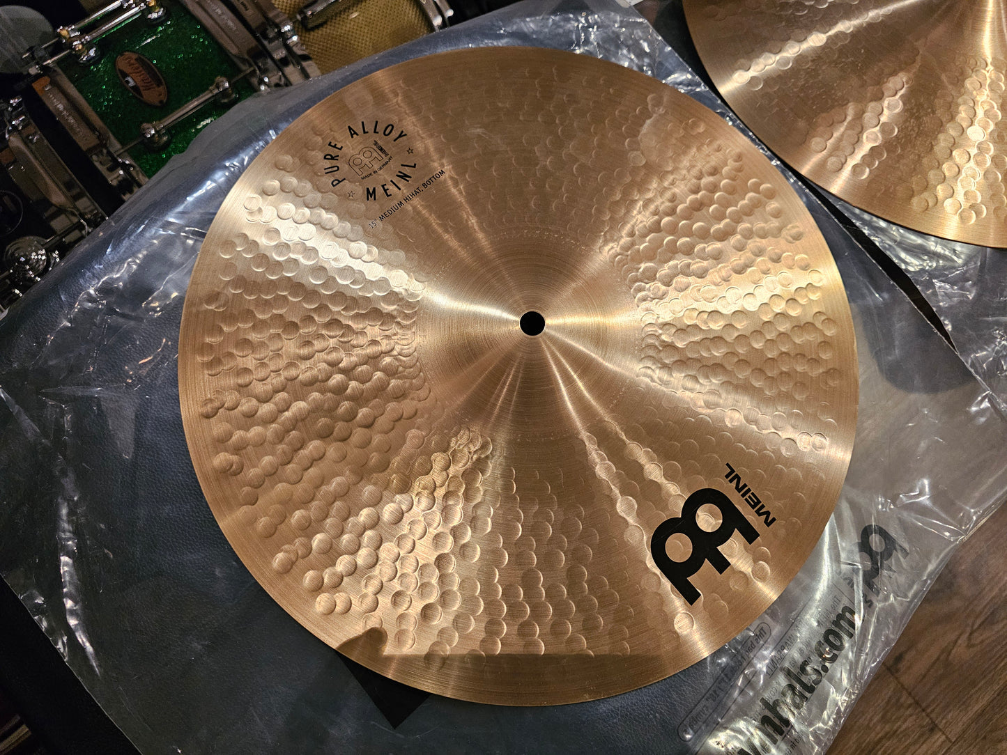 Meinl Pure alloy medium hihats 15"