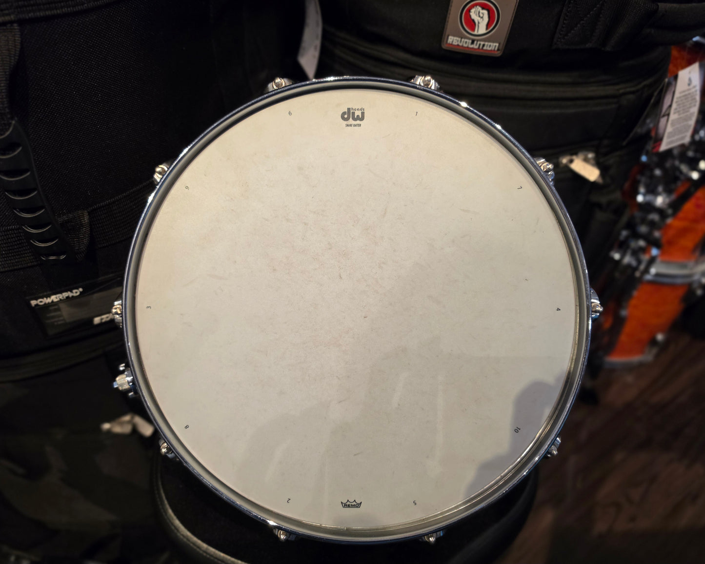 DW Collectors Pure Purpleheart 13 ply 14x6.5 snare drum