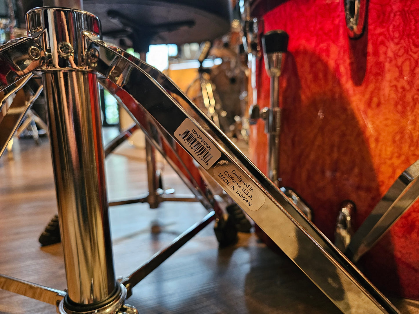 เก้าอี้กลอง DW CP9100AL drum throne พร้อมพนักพิง DW