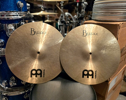 Meinl Byzance traditional medium hihats 15"