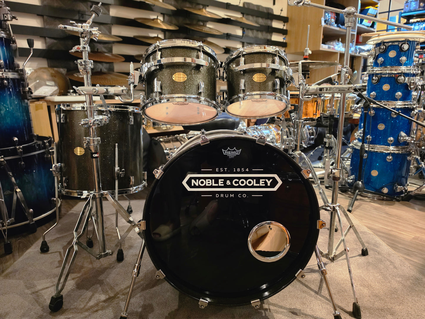 Noble & Cooley NC CD Maple 4 pcs. drums kit