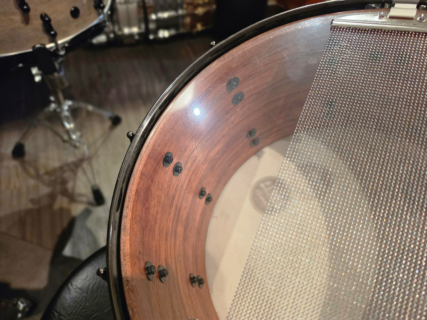 Tama Starclassic Bubinga 14x8 snare drum