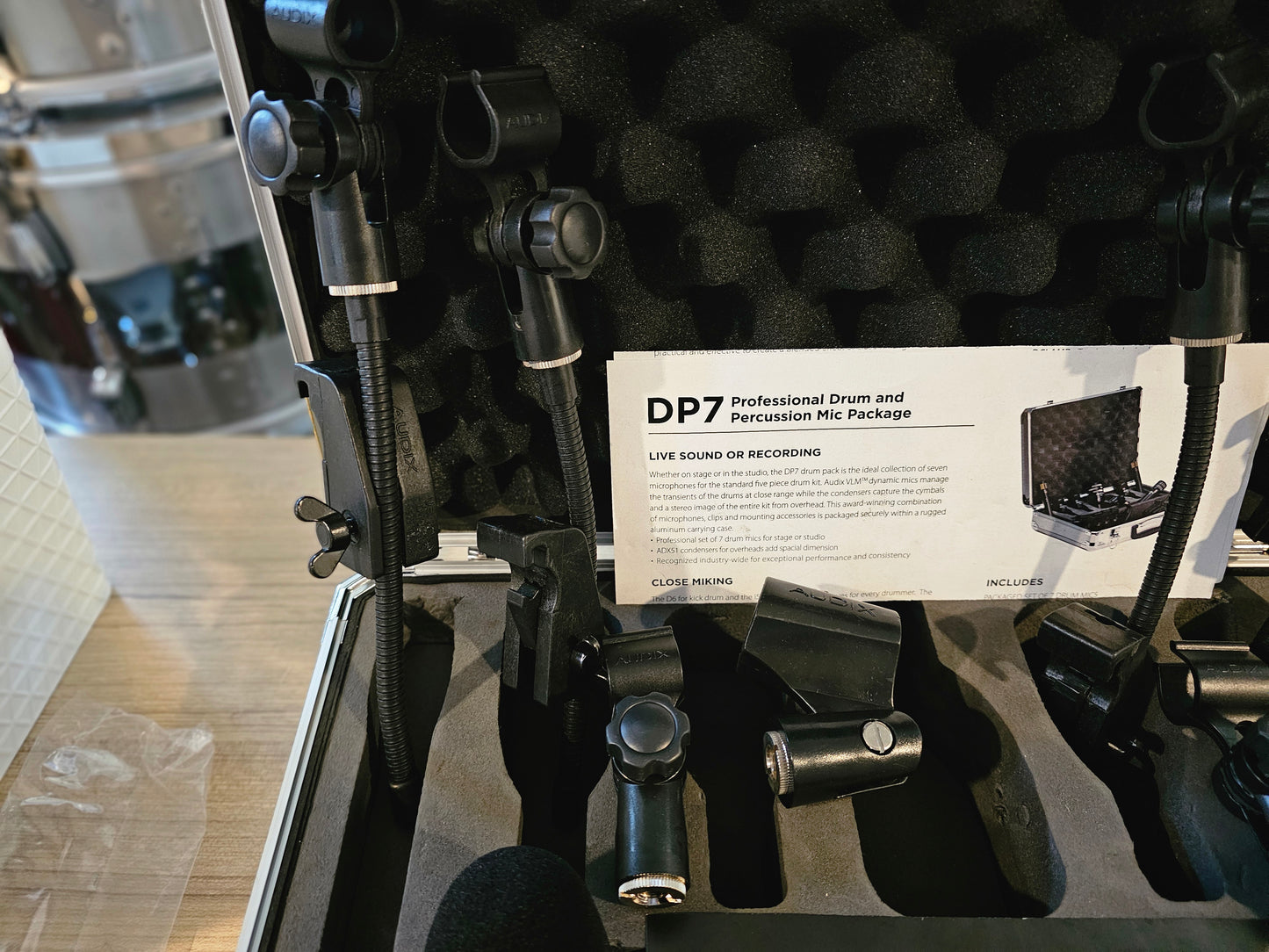 Audix DP7 7-piece drum microphone pack