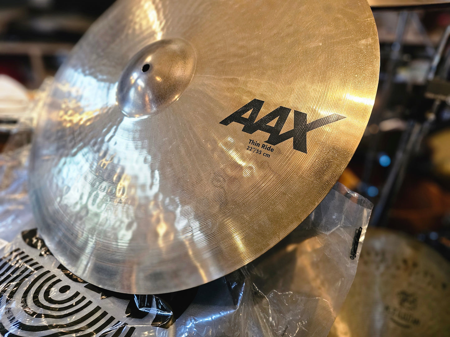 Sabian AAX thin ride 22" (brilliant)