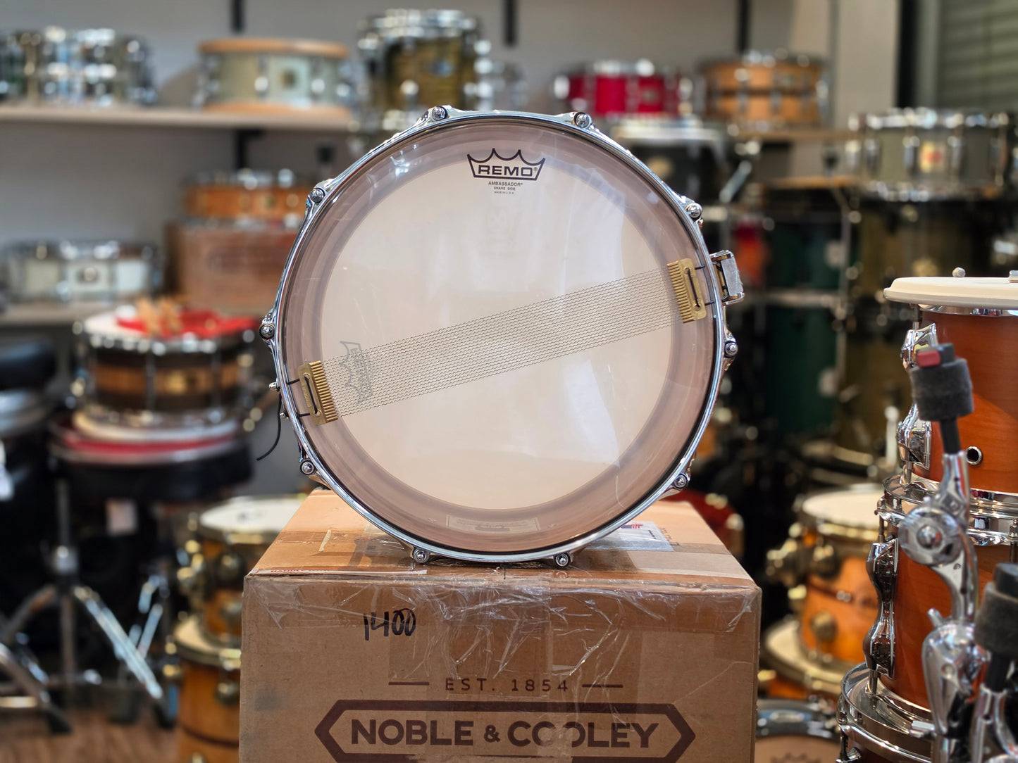 Noble & Cooley NC SS classic special edition Hickory 14x7 snare drum