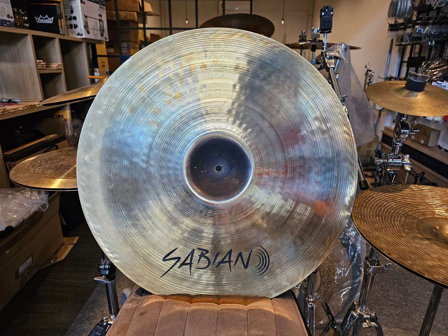 Sabian AAX raw bell dry ride 21"