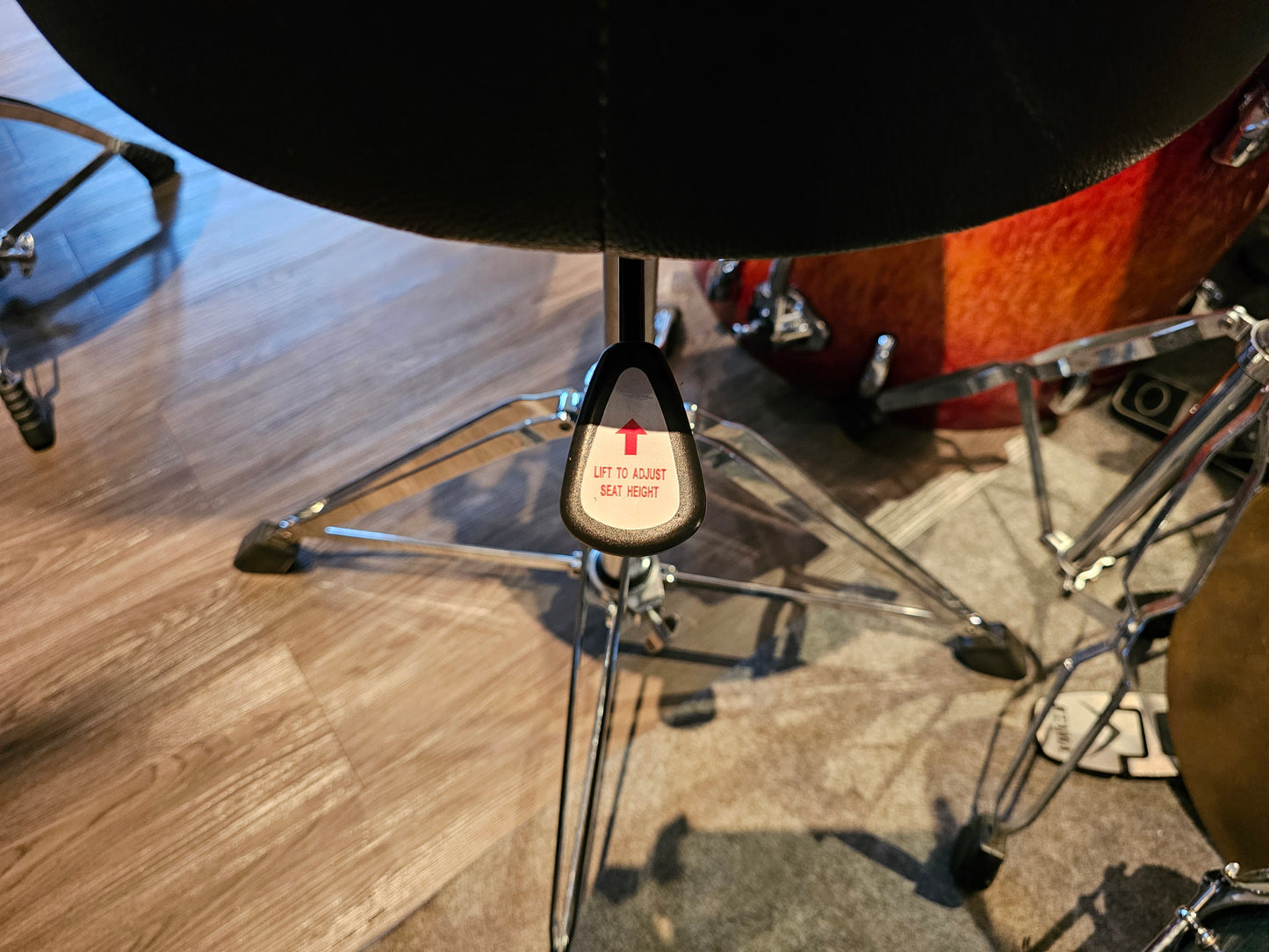 เก้าอี้กลอง DW CP9100AL drum throne พร้อมพนักพิง DW