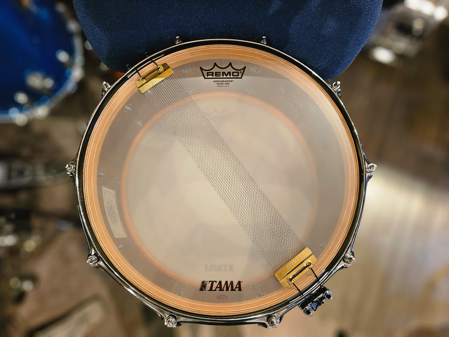 Tama Star Reserve Bubinga/Walnut w/Maple-rings 14x6.5 snare drum