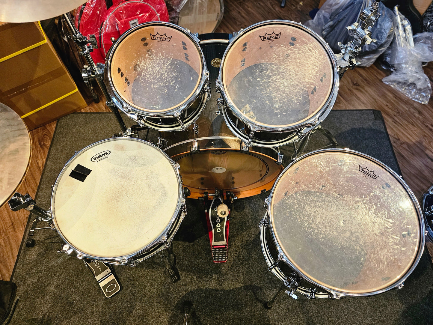 Ddrum Dios all Maple shell 5 pcs. drums set