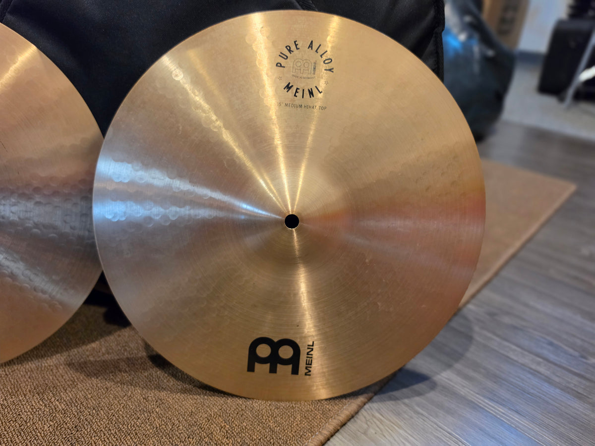 Meinl Pure alloy medium hihats 15"