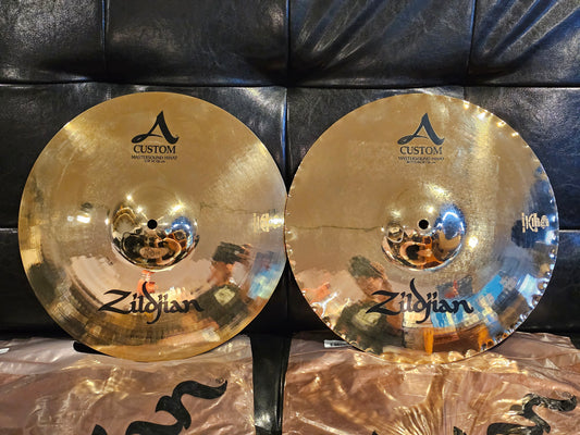 Zildjian A custom Mastersound 14" hihats