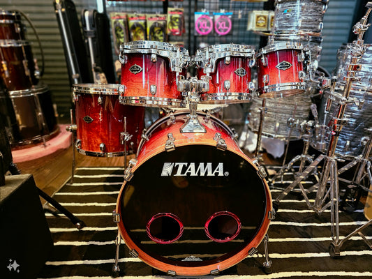 Tama Starclassic B/B Dark cherry fade 5 pcs. drums set