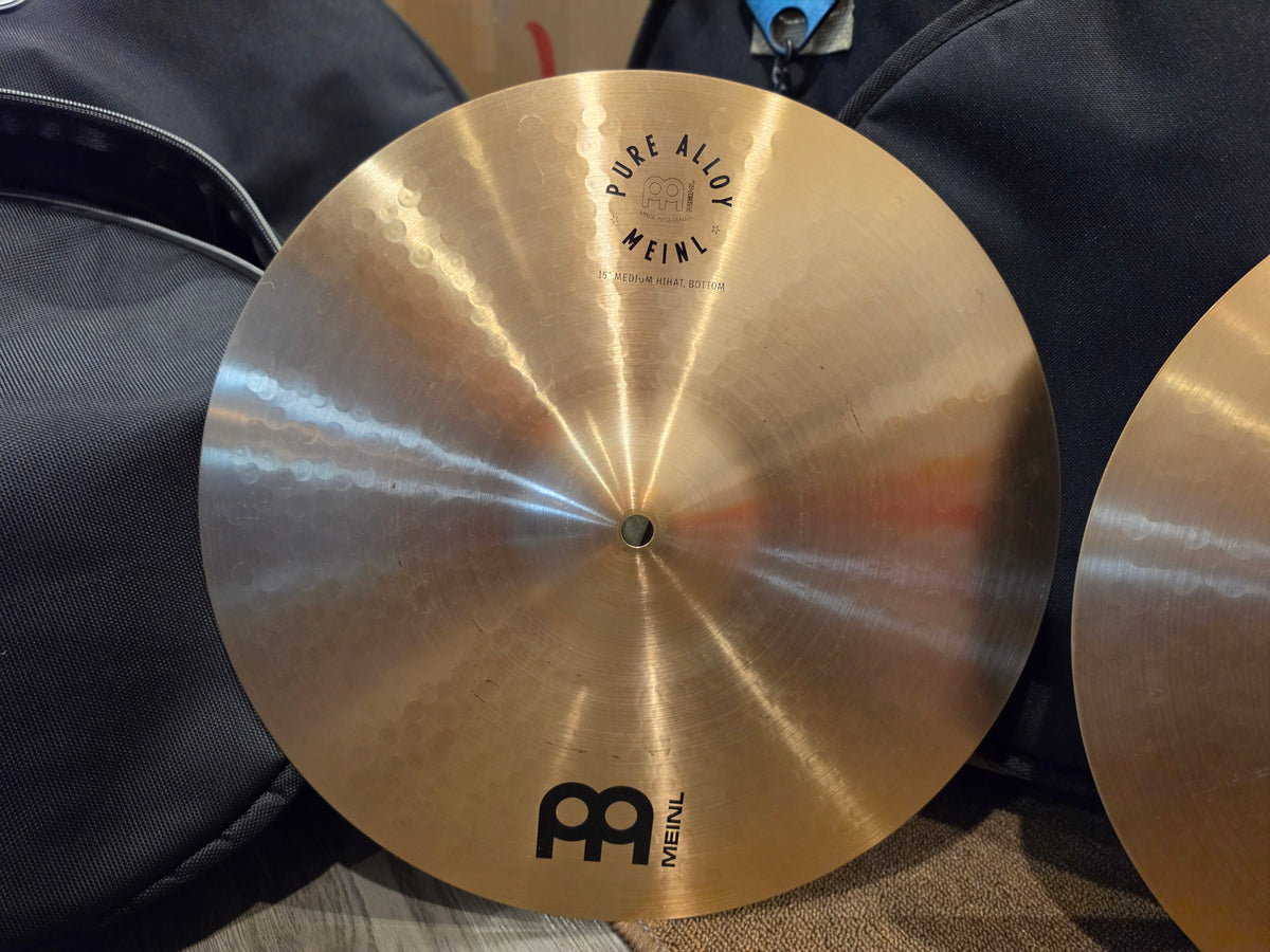 Meinl Pure alloy medium hihats 15"