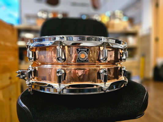 Yamaha SD-6455 Copper  nouveau MIJ 14x5.5 snare drum