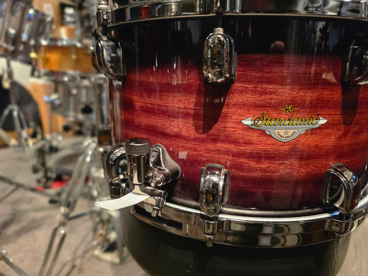 Tama Starclassic Bubinga 14x8 snare drum