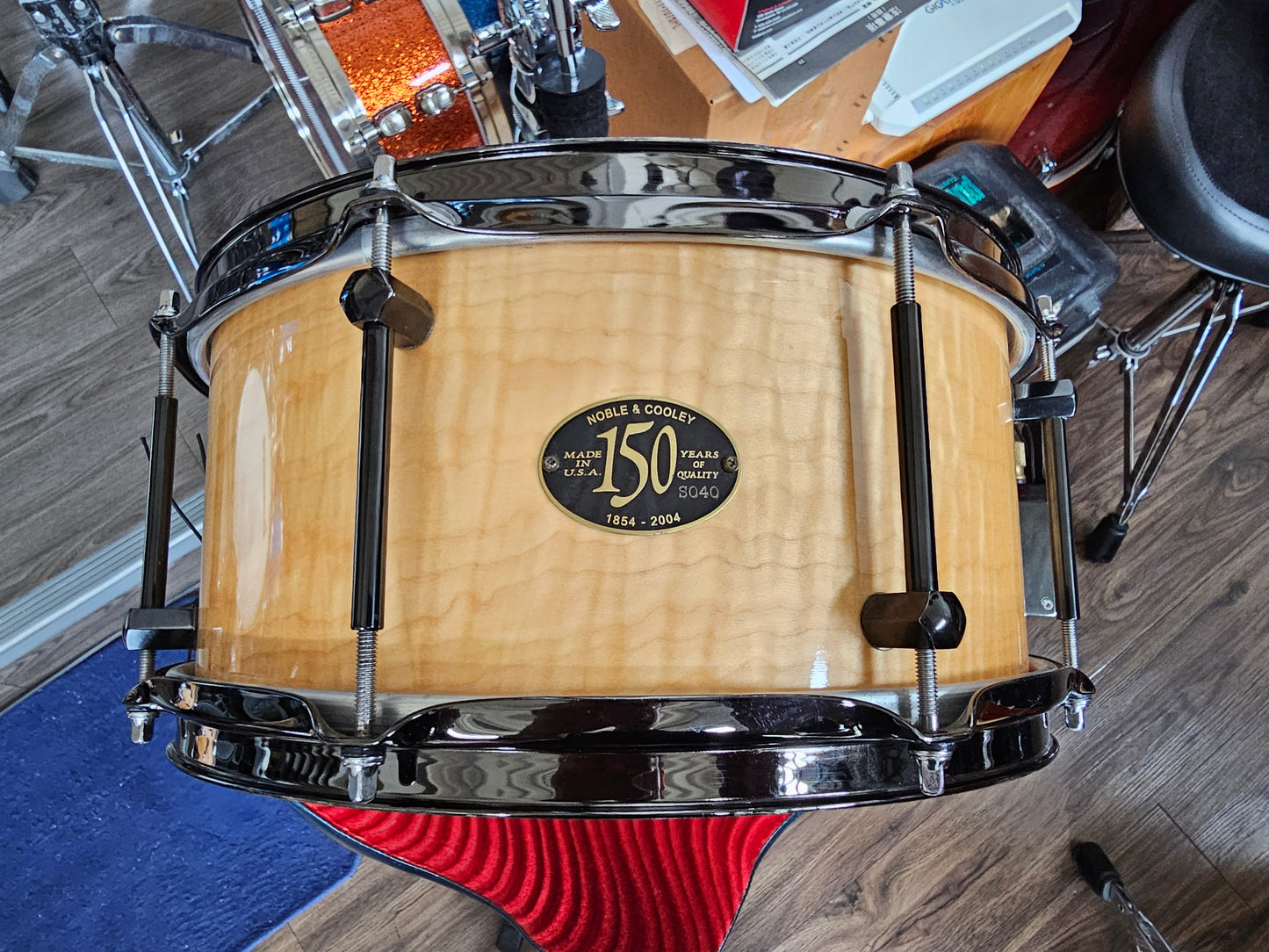 Noble & Cooley NC 150th anniversary CD Maple 13x6.5 snare drum