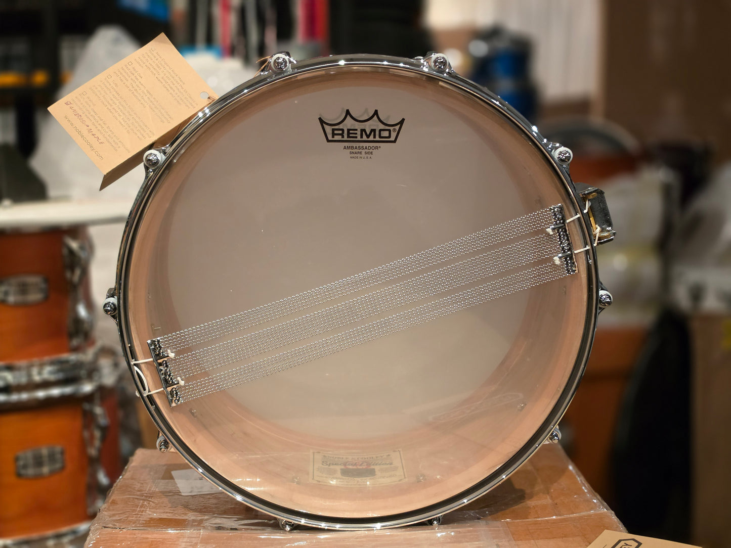 Noble & Cooley NC SS classic special edition Ambrosia Maple 14x6 snare drum (20 limited)