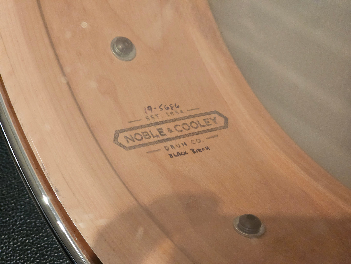 Noble & Cooley NC SS Classic Birch shell 14x5 snare drum