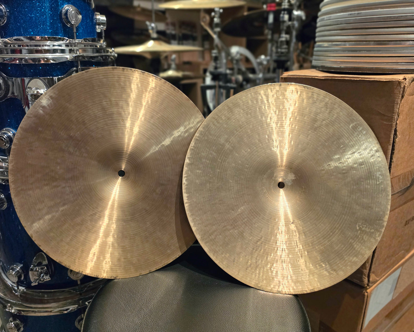 Meinl Byzance traditional medium hihats 15"