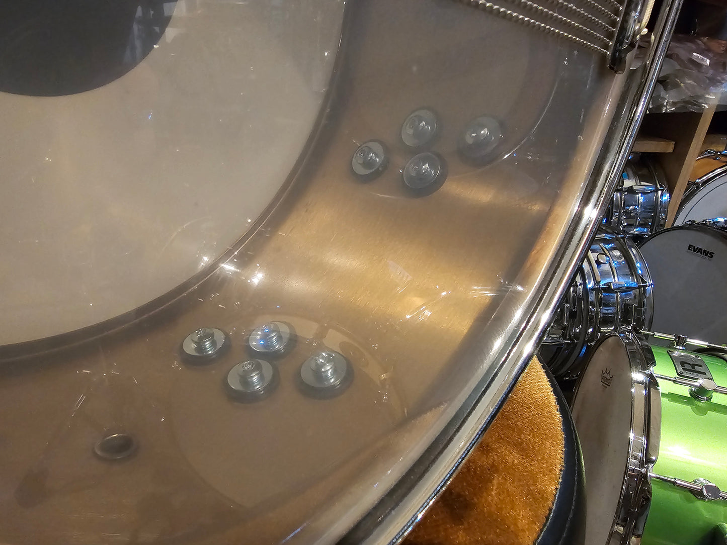 Sonor Benny Greb signature V.2 brass shell 13x5.75 snare drum