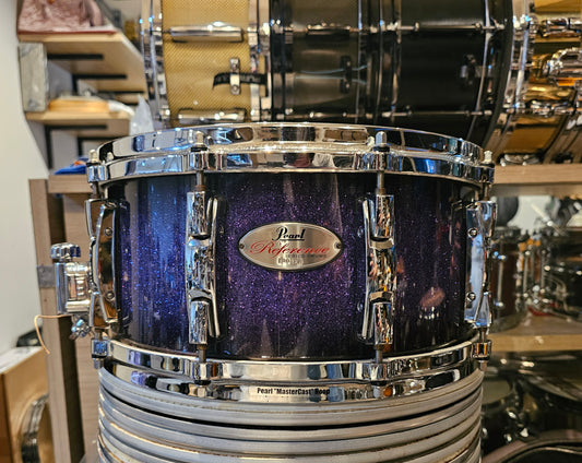 Pearl Reference 20-ply Maple/Birch Purple craze 14x6.5 snare drum