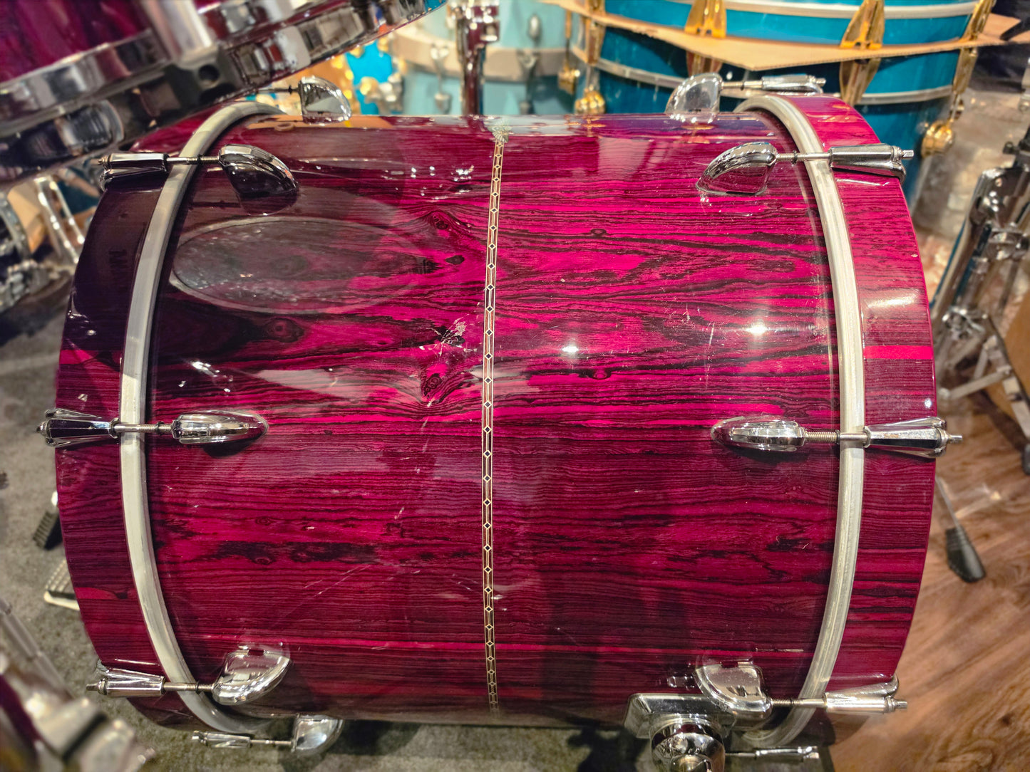 Tama Star Bubinga Dark red Cordia 5 pcs. drums set