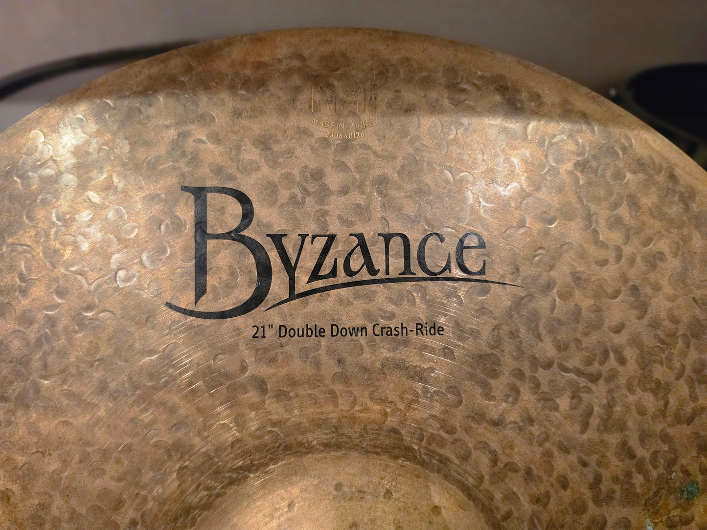 Meinl Byzance Dark Double Down Crash-Ride 21"