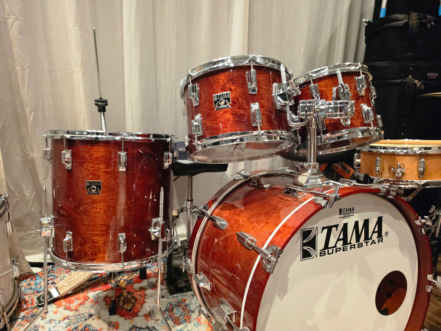Tama 50th limited Superstar Reissue 4 pieces drums kit
