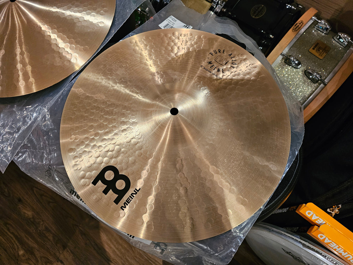 Meinl Pure alloy medium hihats 15"