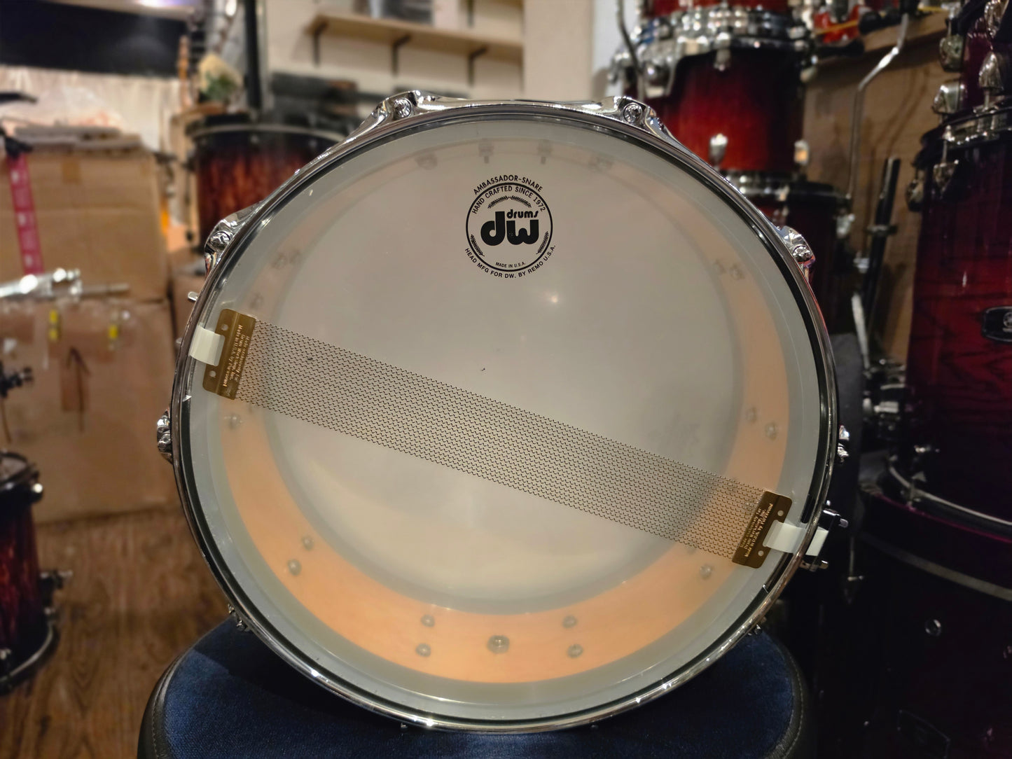 DW Collectors Edge 14x5 snare drum