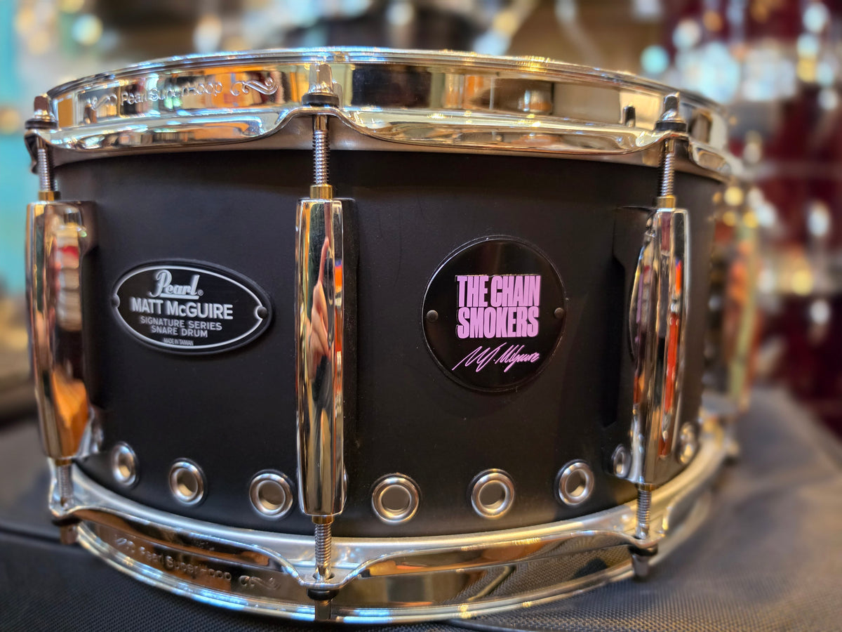 Pearl Matt Mcguire sig. 14x6.5 snare drum