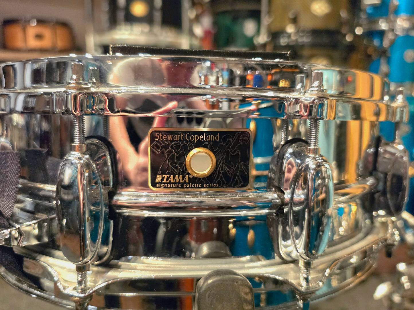 Tama Stewart Copeland signature brass shell 14x5 snare drum